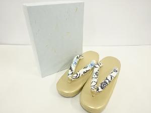 新品　未使用品　東京謹製　紅型染　鼻緒　草履(24センチ)